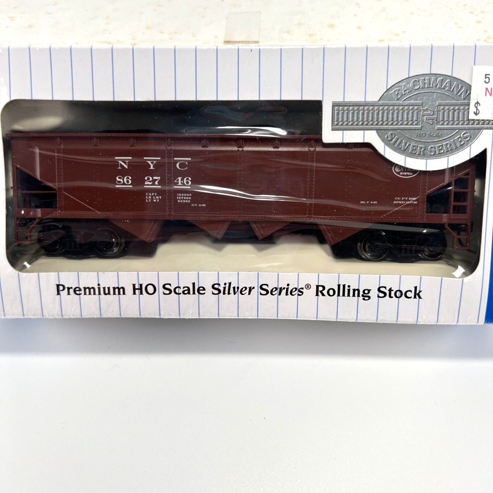 Bachmann Silver Series 17620  40' Quad Hopper New‎ York Central (PLE) Sealed